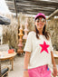 Tee shirt Tanga rose BANDITAS FROM MARSEILLE