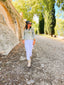 Pantalon Tessy jog  color blanc RED BUTTON