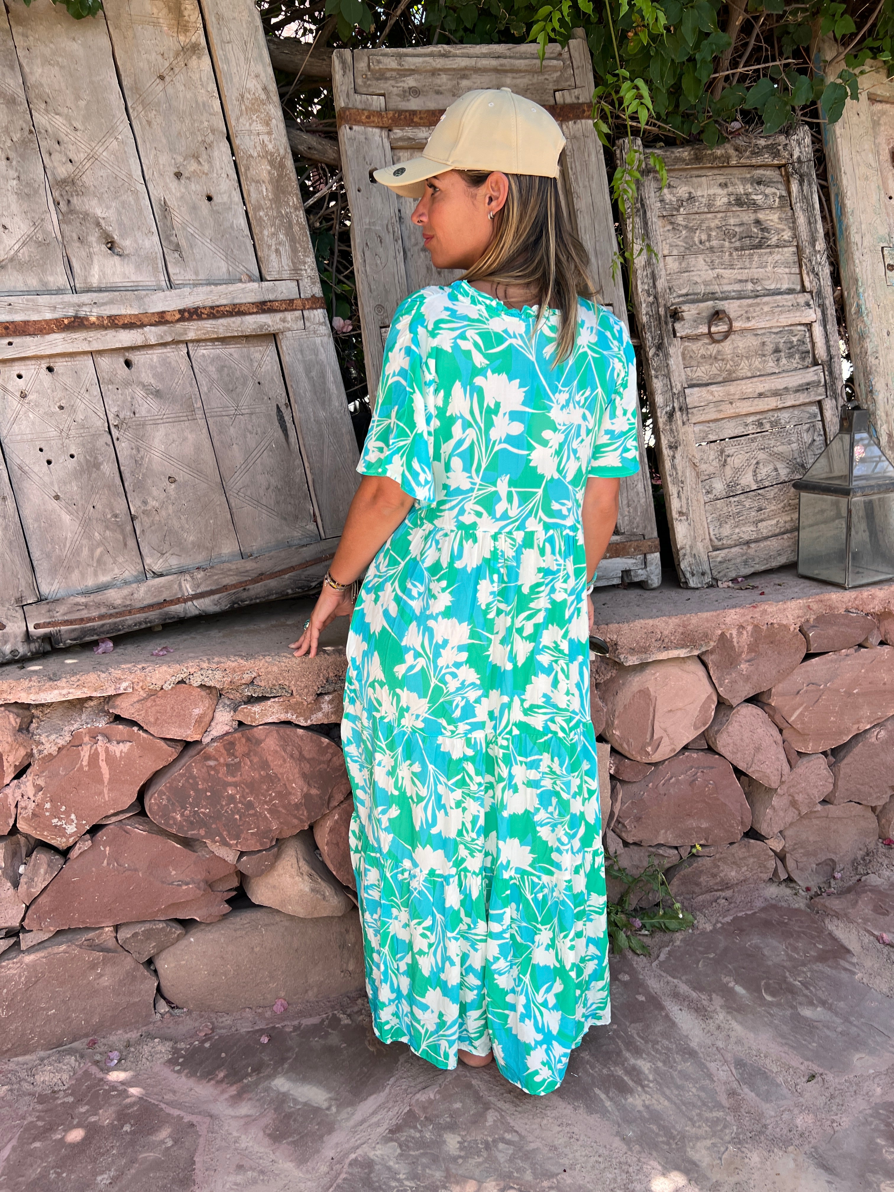 Dress Robe Longue Boheme Banditas Robe Beaux Fringues Robe