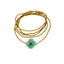 Flower amazonite sautoir élastique LE MONDE EST STONE