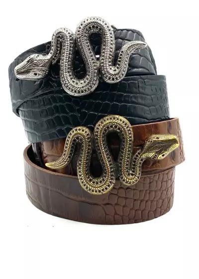 Bohosita : boucle ceinture Serpent Yolète fabrication Française