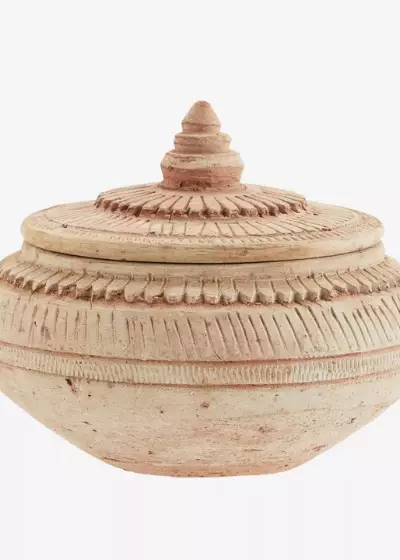 Bohosita : pot en terre ethnic Terracota décoration intérieure