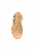 Bohosita : sandales tendance bohochic JC Nomadic State of Mind corde unie beige