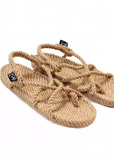 Bohosita : sandales tendance bohème Kyma Nomadic State of Mind corde unie beige