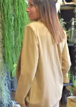 Bohosita : veste habillée Melissa Banditas From Marseille unie beige