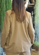 Bohosita : veste workwear Melissa Banditas From Marseille unie beige